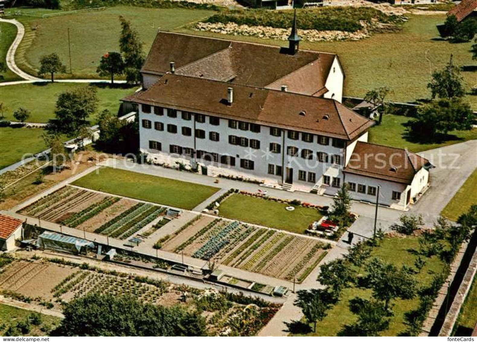 13288504 Schuepfheim Kapuzinerkloster Fliegeraufnahme Schuepfheim - Autres & Non Classés