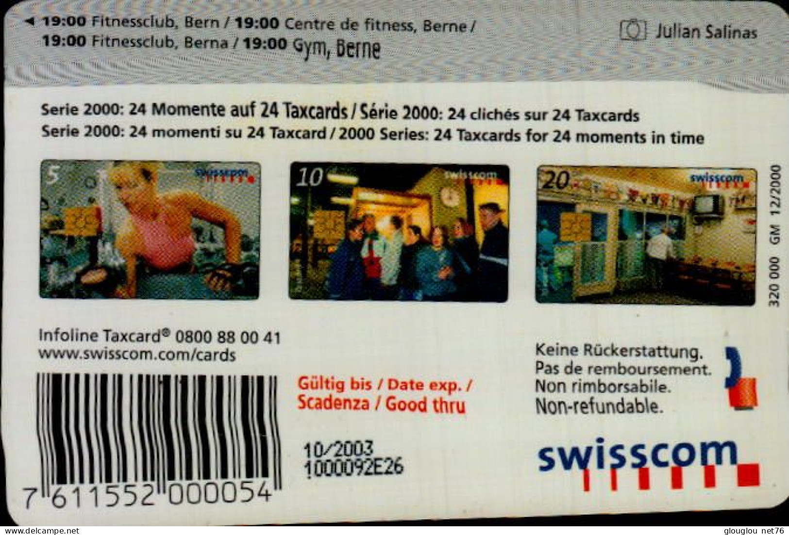 TELECARTE SUISSE.. - Suiza