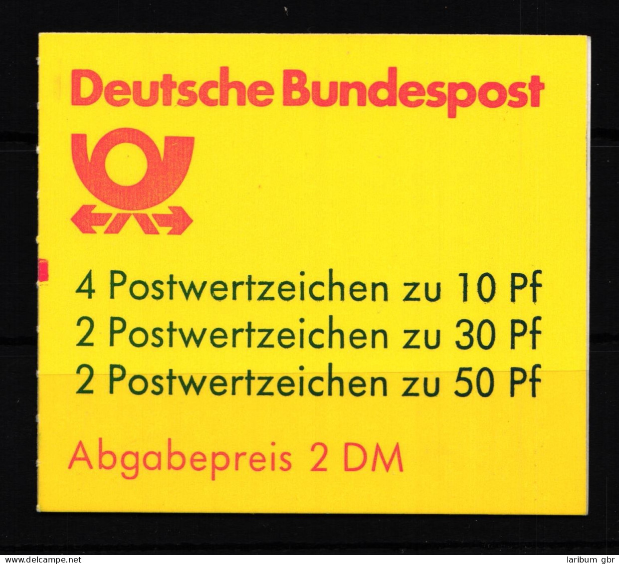 BRD MH 22 AimZ Postfrisch Besseres Markenheftchen Mit Zählbalken #HT242 - Autres & Non Classés