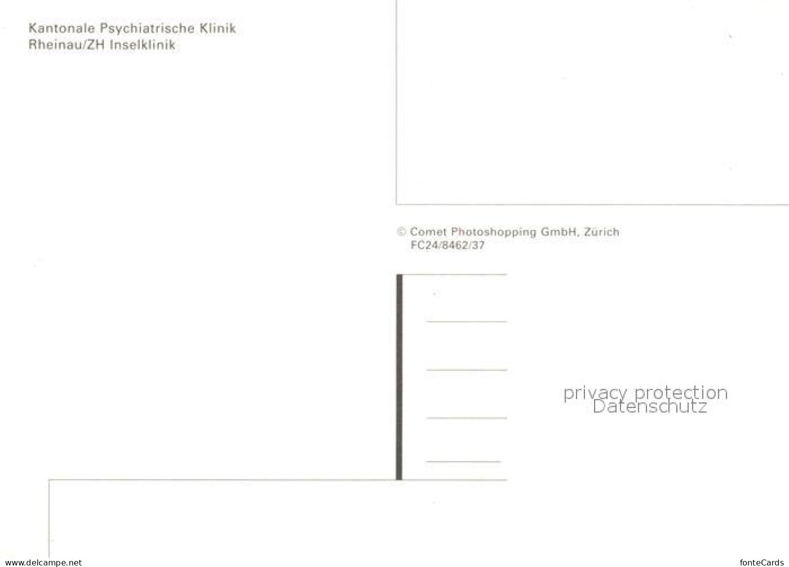 13286581 Rheinau ZH Inselklinik  Rheinau ZH - Otros & Sin Clasificación