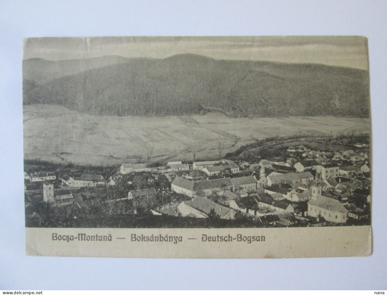 Romania-Bocșa Montană(Caraș Severin) 1924 Mailed Postcard See Pictures - Roemenië