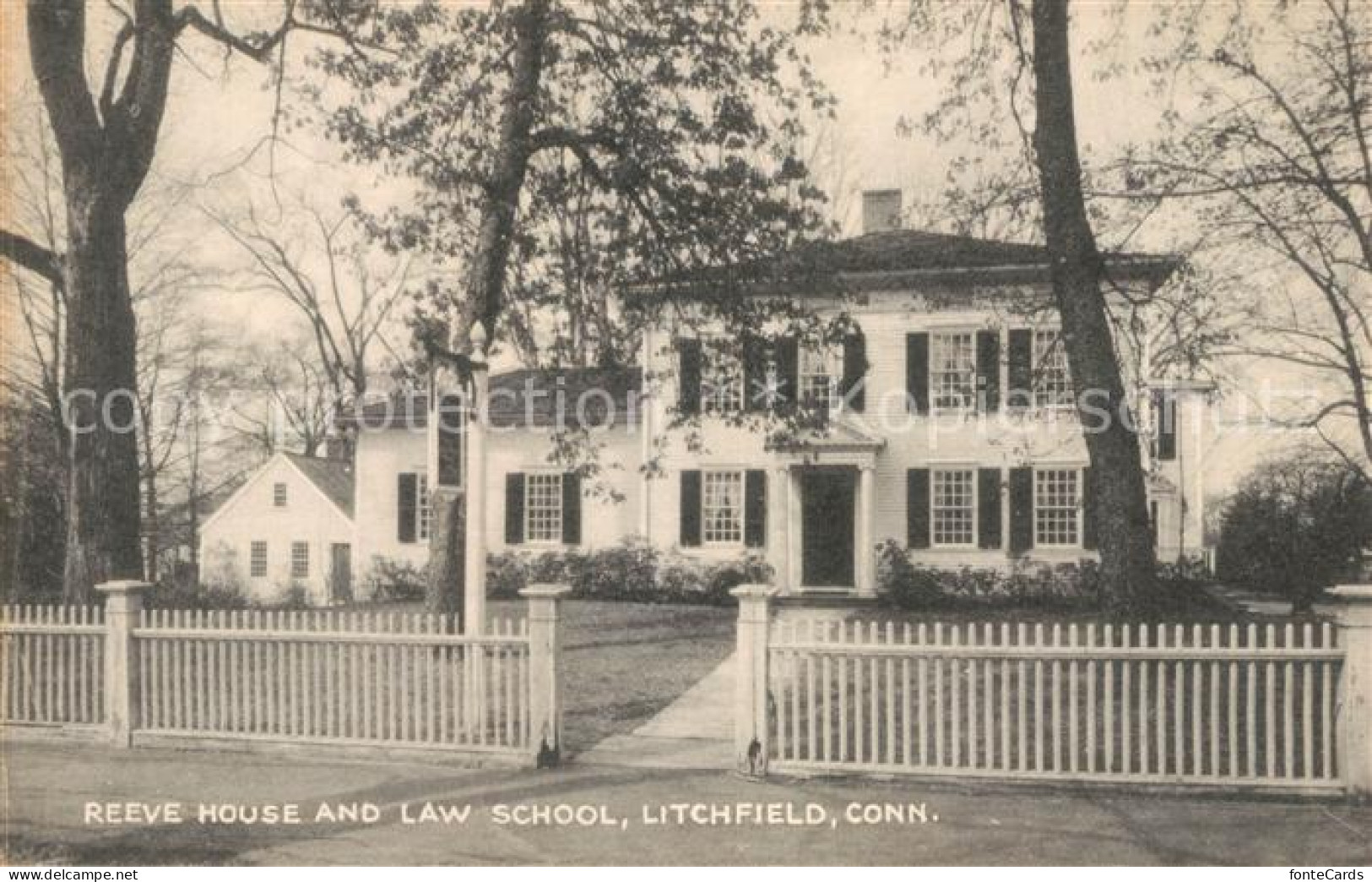 13279891 Litchfield_Connecticut Reeve House And Law School - Autres & Non Classés