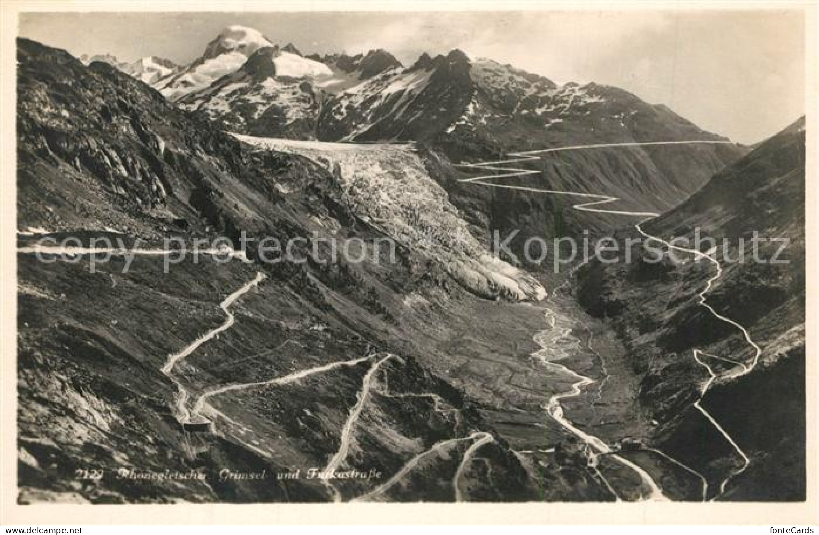 13279754 Rhonegletscher Glacier Du Rhone Panorama Grimsel- Und Furkastrasse Gebi - Other & Unclassified