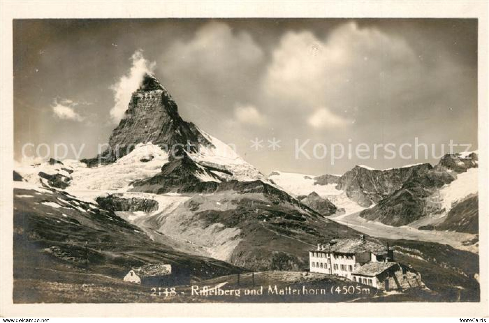 13277541 Matterhorn VS Riffelberg  Matterhorn VS - Other & Unclassified