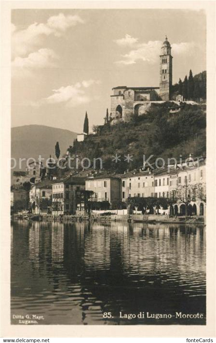 13272320 Morcote Lago Di Lugano Panorama Morcote Lago Di Lugano - Sonstige & Ohne Zuordnung