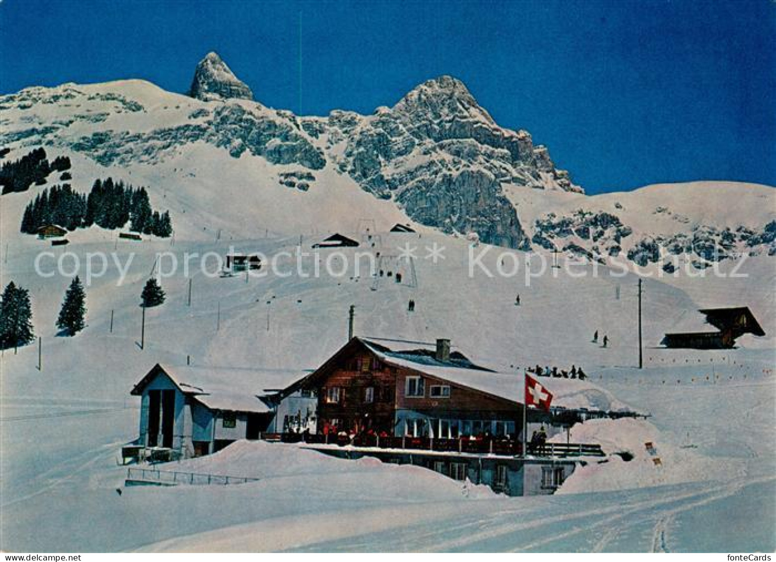 13265713 Kinzigpass Berggasthaus Biel Winter Kinzigpass - Andere & Zonder Classificatie