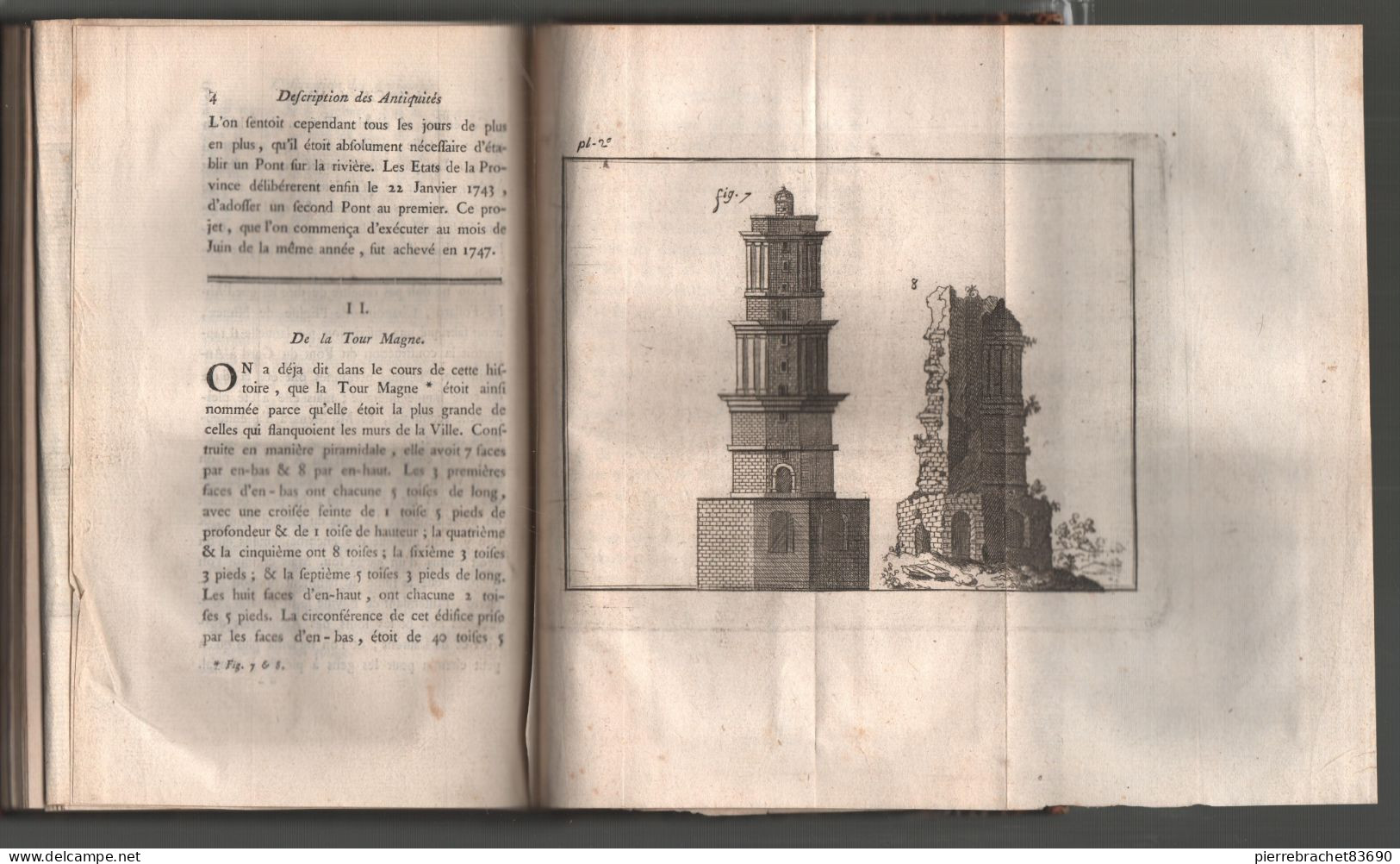 Maucomble. Histoire Abrégée De La Ville De Nîmes Avec La Description De Ses Antiquités. 1767 - Unclassified