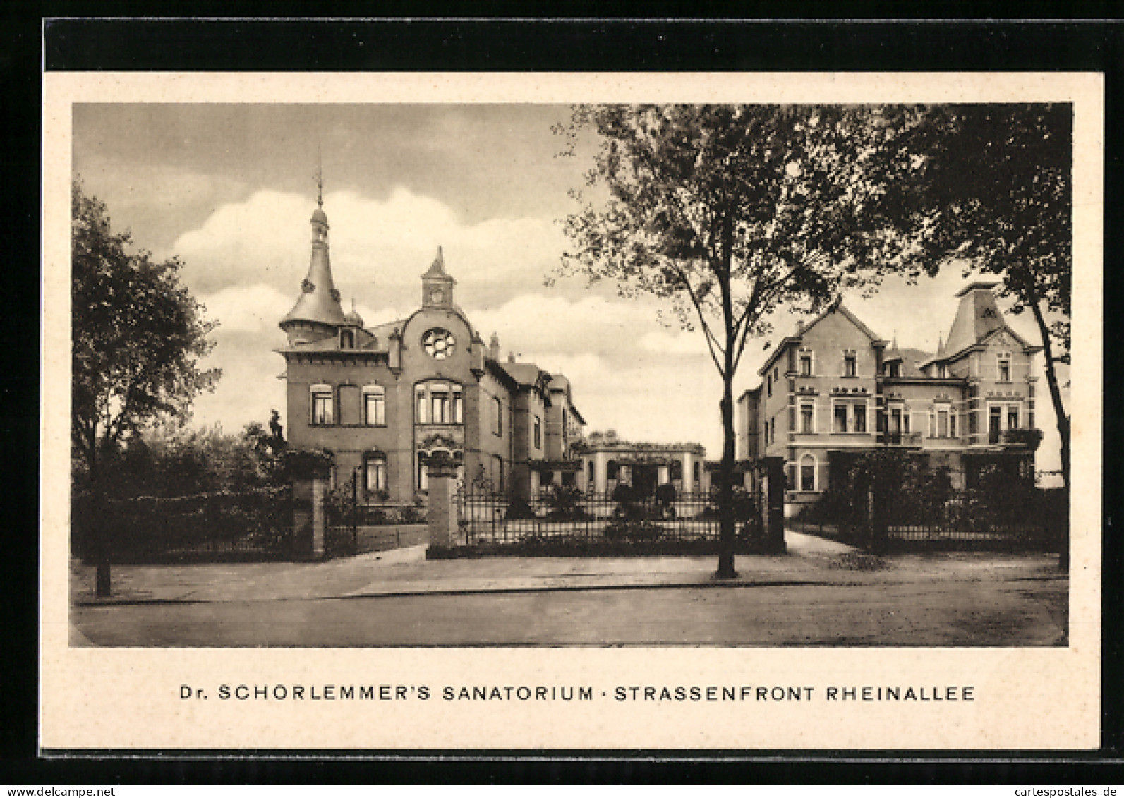 AK Bad Godesberg, Dr. R. Schorlemmer`s Sanatorium, Rheinallee  - Other & Unclassified