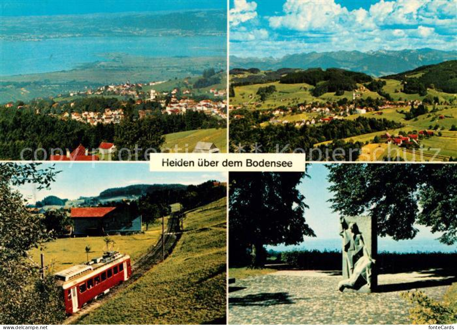 13264728 Rorschach Bodensee Blick Auf Bodensee Lindau Heiden Dunant Denkmal Berg - Autres & Non Classés