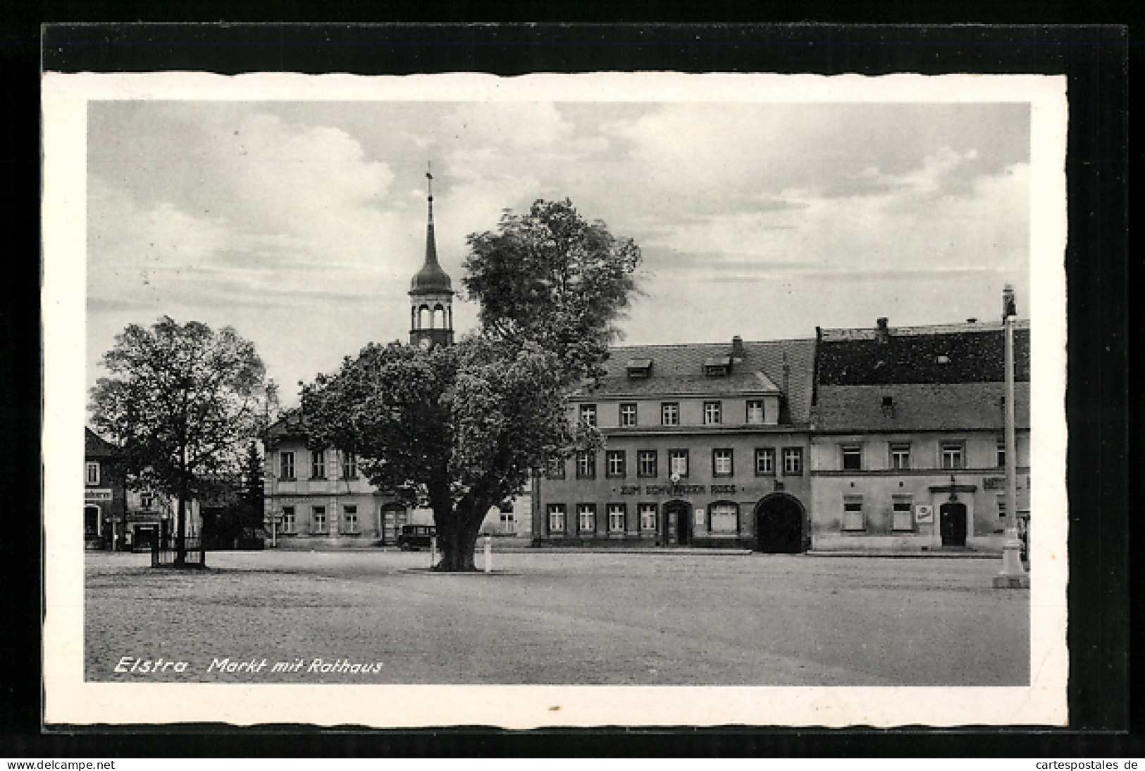 AK Elstra, Markt Mit Rathaus  - Sonstige & Ohne Zuordnung