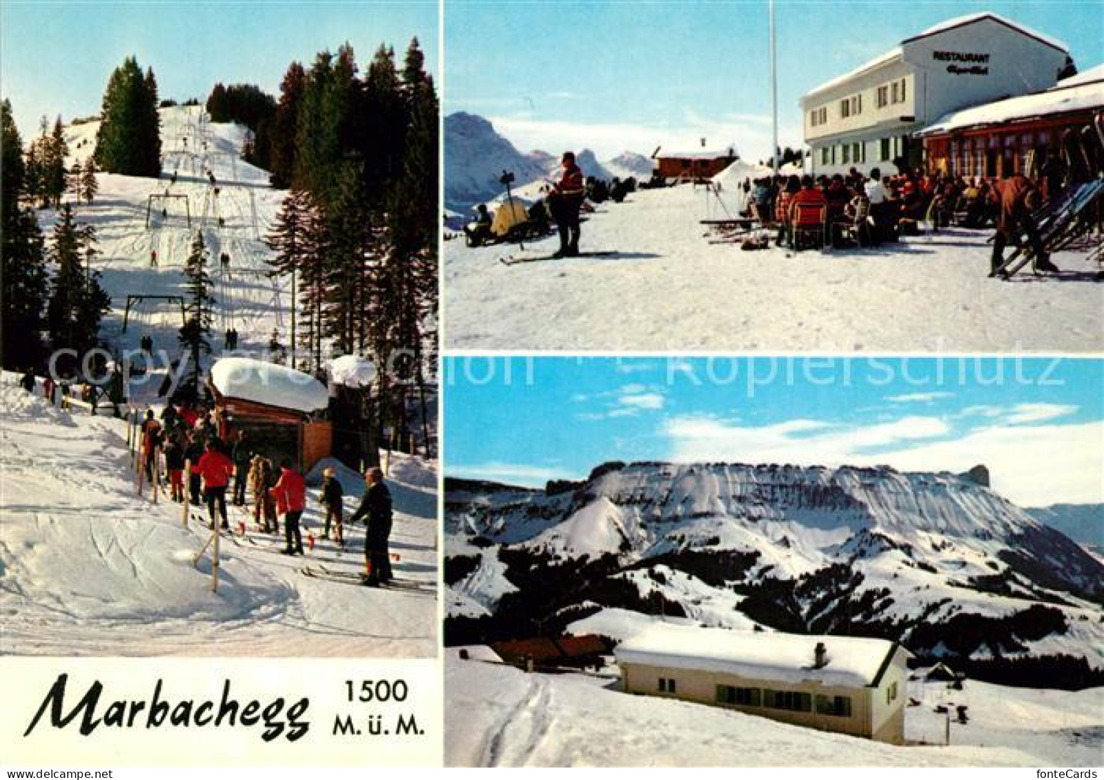 13264682 Marbachegg Gondelbahn Skigebiete Winter Marbachegg - Altri & Non Classificati