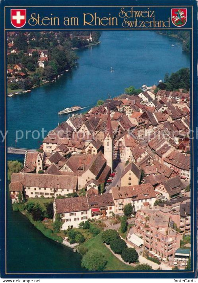 13264584 Stein Rhein Fliegeraufnahme Stein Rhein - Sonstige & Ohne Zuordnung