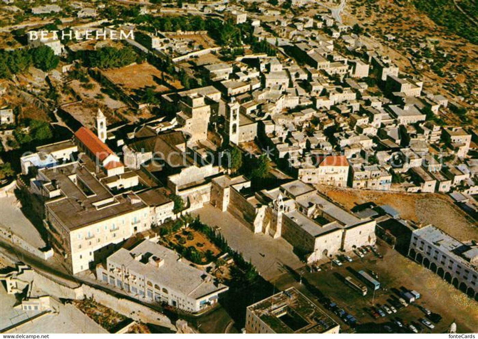 13261460 Bethlehem Yerushalayim Fliegeraufnahme Church Of The Nativity Bethlehem - Israele
