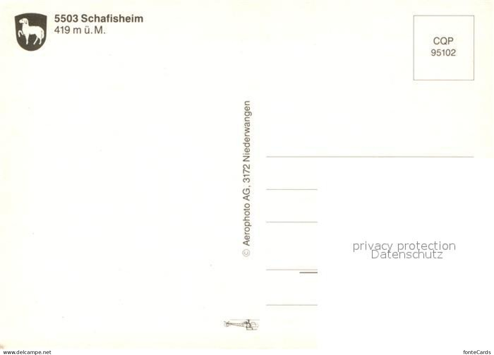 13259844 Schafisheim Fliegeraufnahme Schafisheim - Other & Unclassified