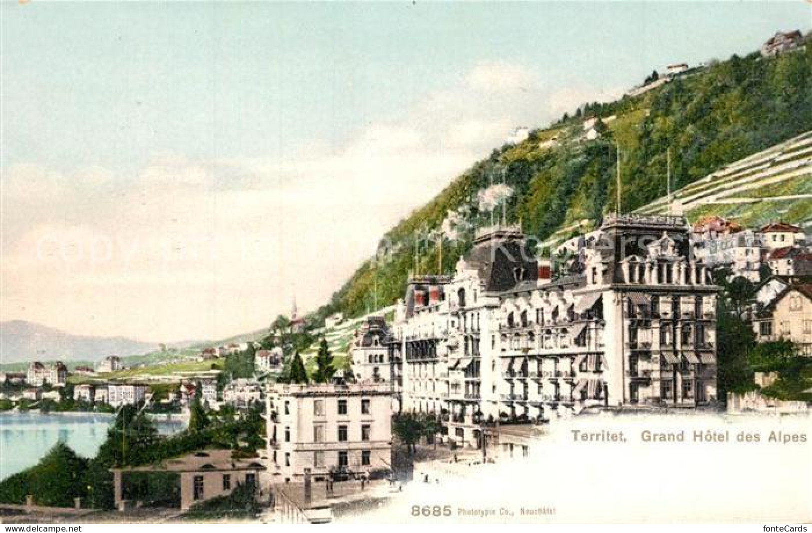 13257590 Territet Grand Hotel Des Alpes Territet - Altri & Non Classificati