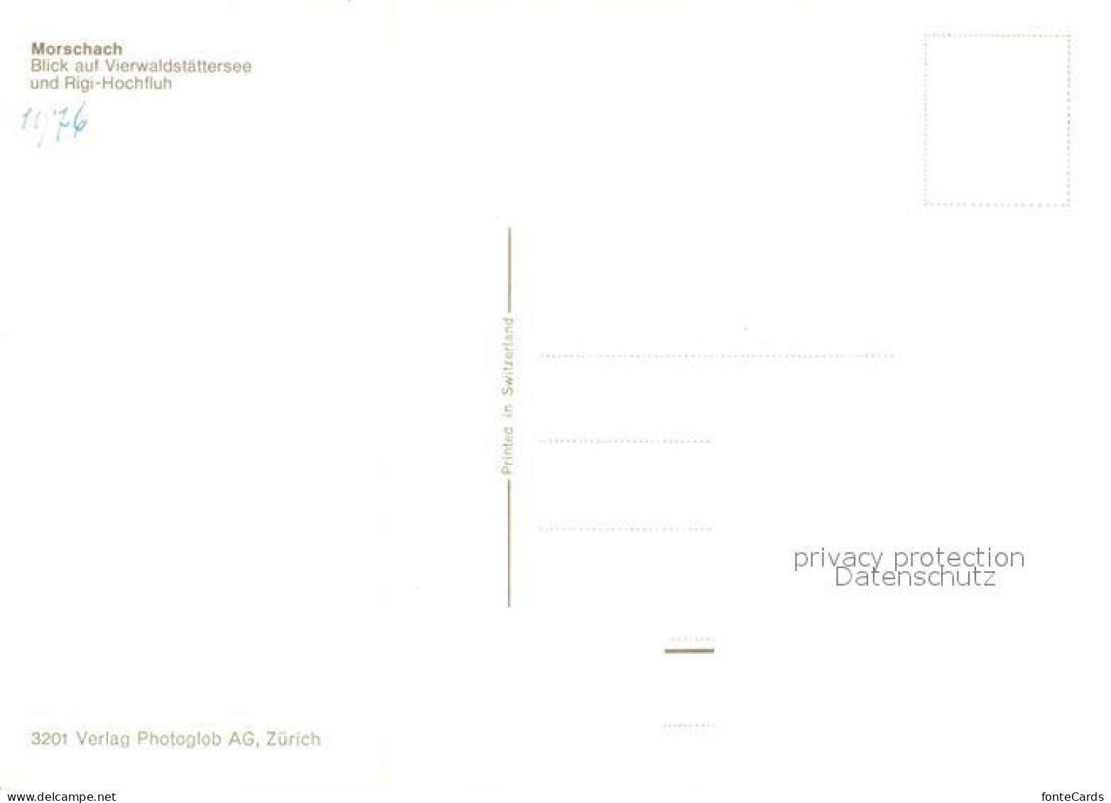 13252388 Morschach Mit Vierwaldstaettersee Und Rigi Hochfluh Morschach - Altri & Non Classificati