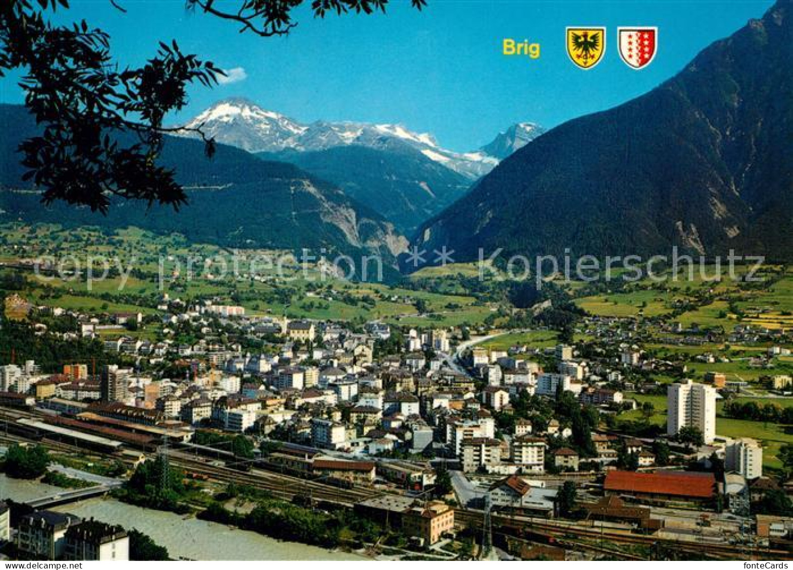 13252338 Brig VS Mt Leone Huebschhorn Brig VS - Altri & Non Classificati