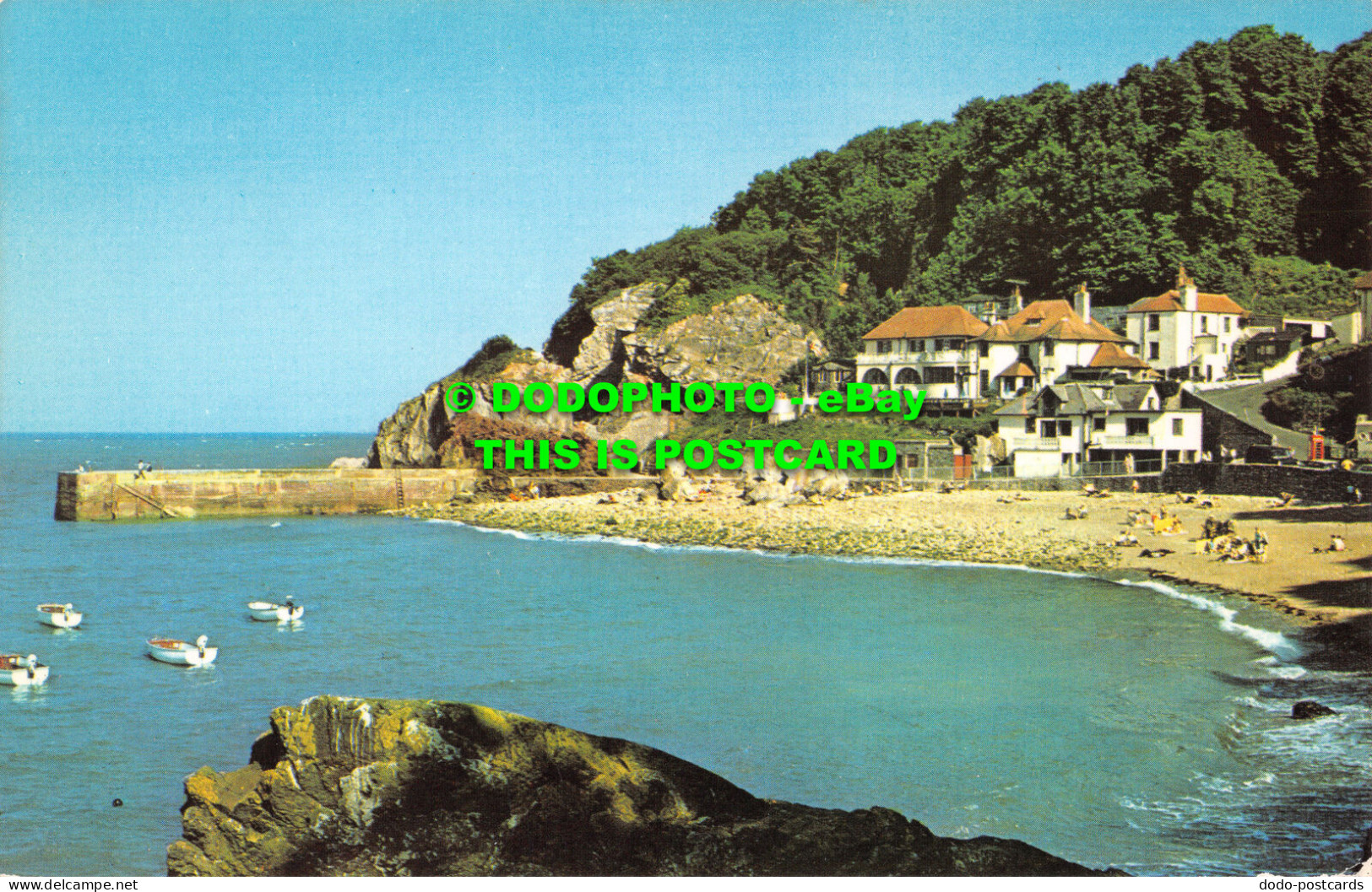 R524682 Devon. Torquay. Babbacombe Beach. Jarrold. Cotman Color Series. 1973 - Wereld