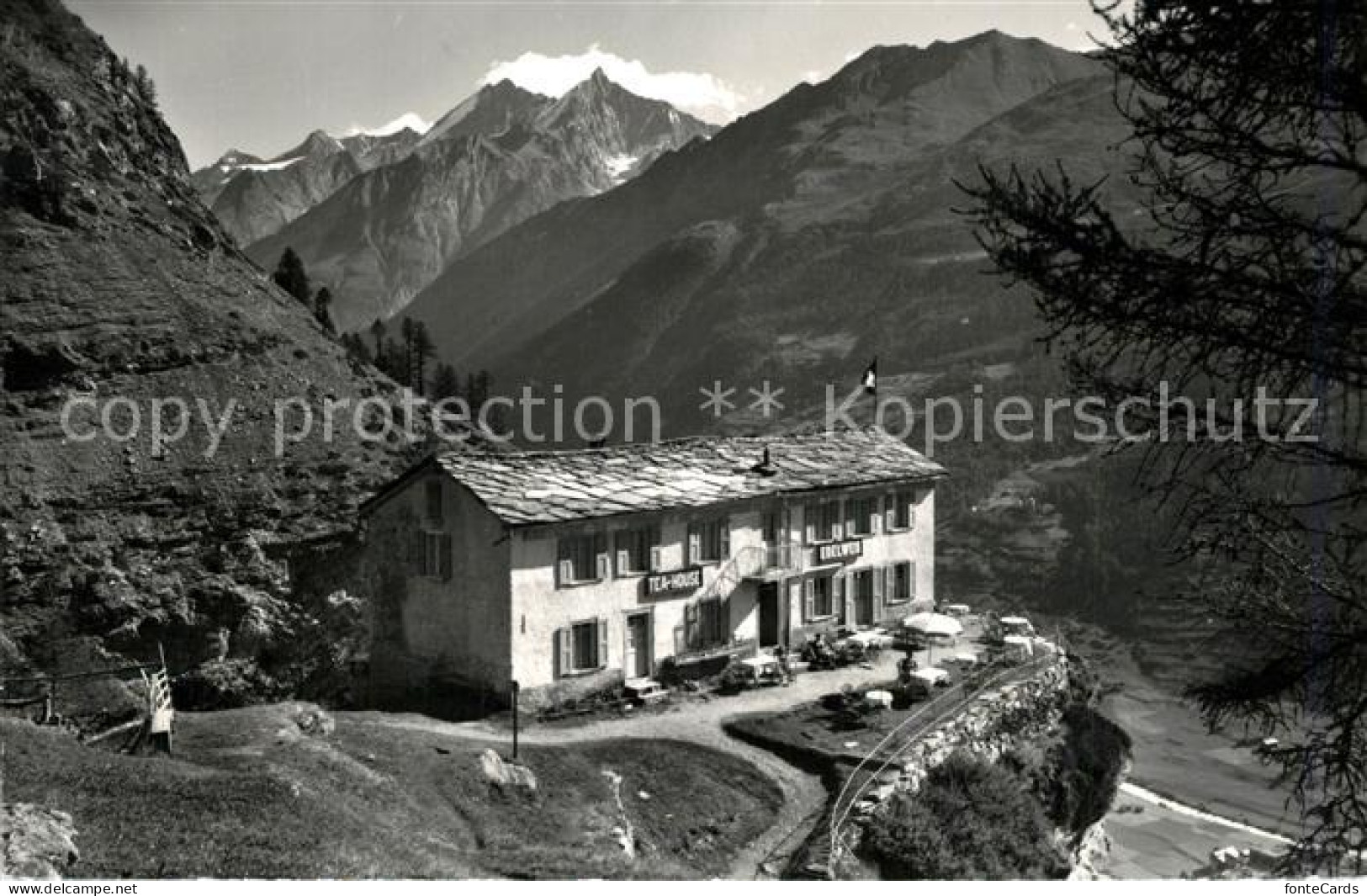 13247120 Zermatt VS Pension Restaurant Edelweiss Dom Und Taeschhorn Zermatt VS - Andere & Zonder Classificatie