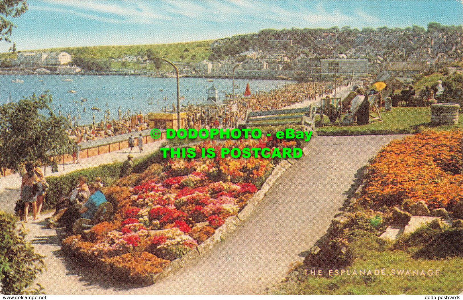 R524961 Swanage. The Esplanade. J. Salmon. Cameracolour - World