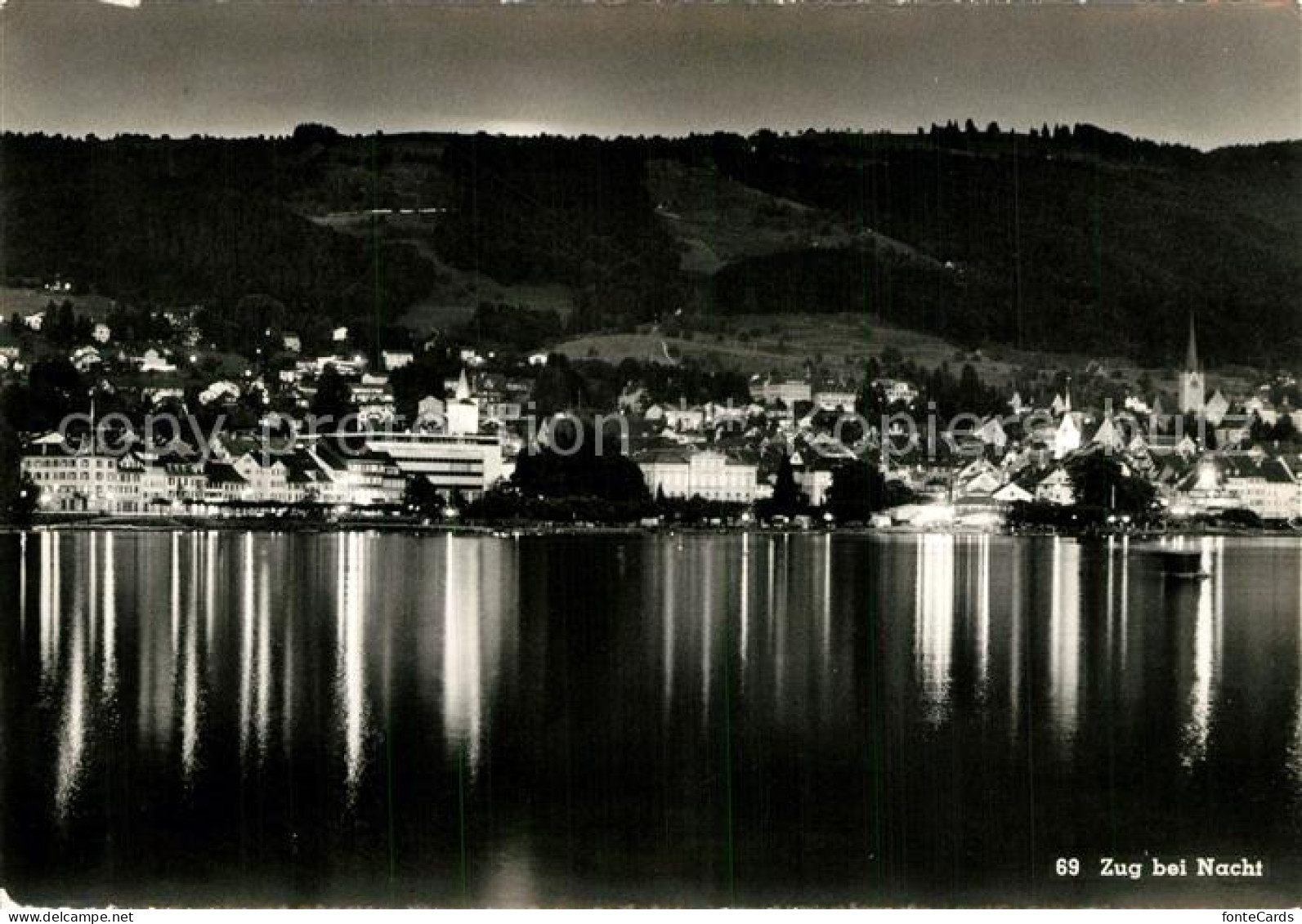 13246244 Zug ZG Zugersee Bei Nacht Zug ZG - Otros & Sin Clasificación