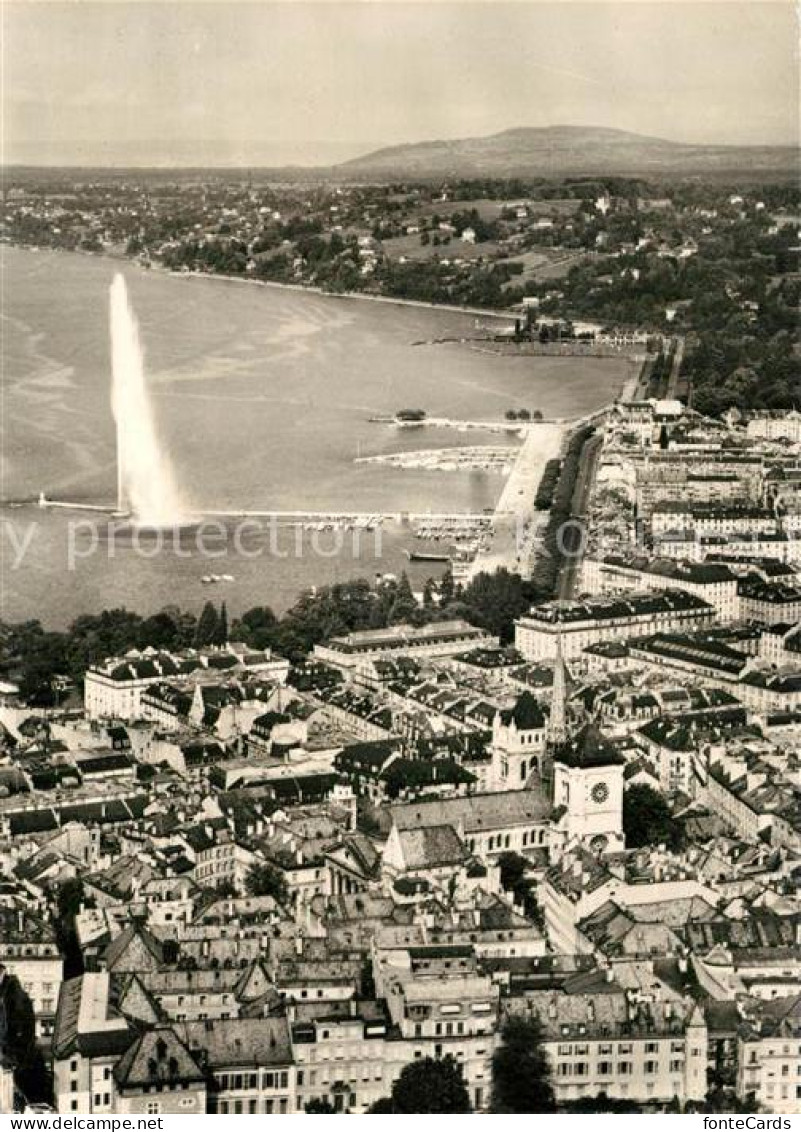 13245622 Geneve GE Fliegeraufnahme Cathedrale Saint Pierre Geneve GE - Autres & Non Classés