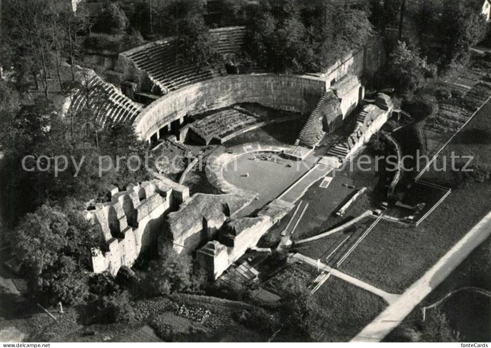 13245590 Augst Fliegeraufnahme Augusta Raurica Amphitheater Augst - Other & Unclassified