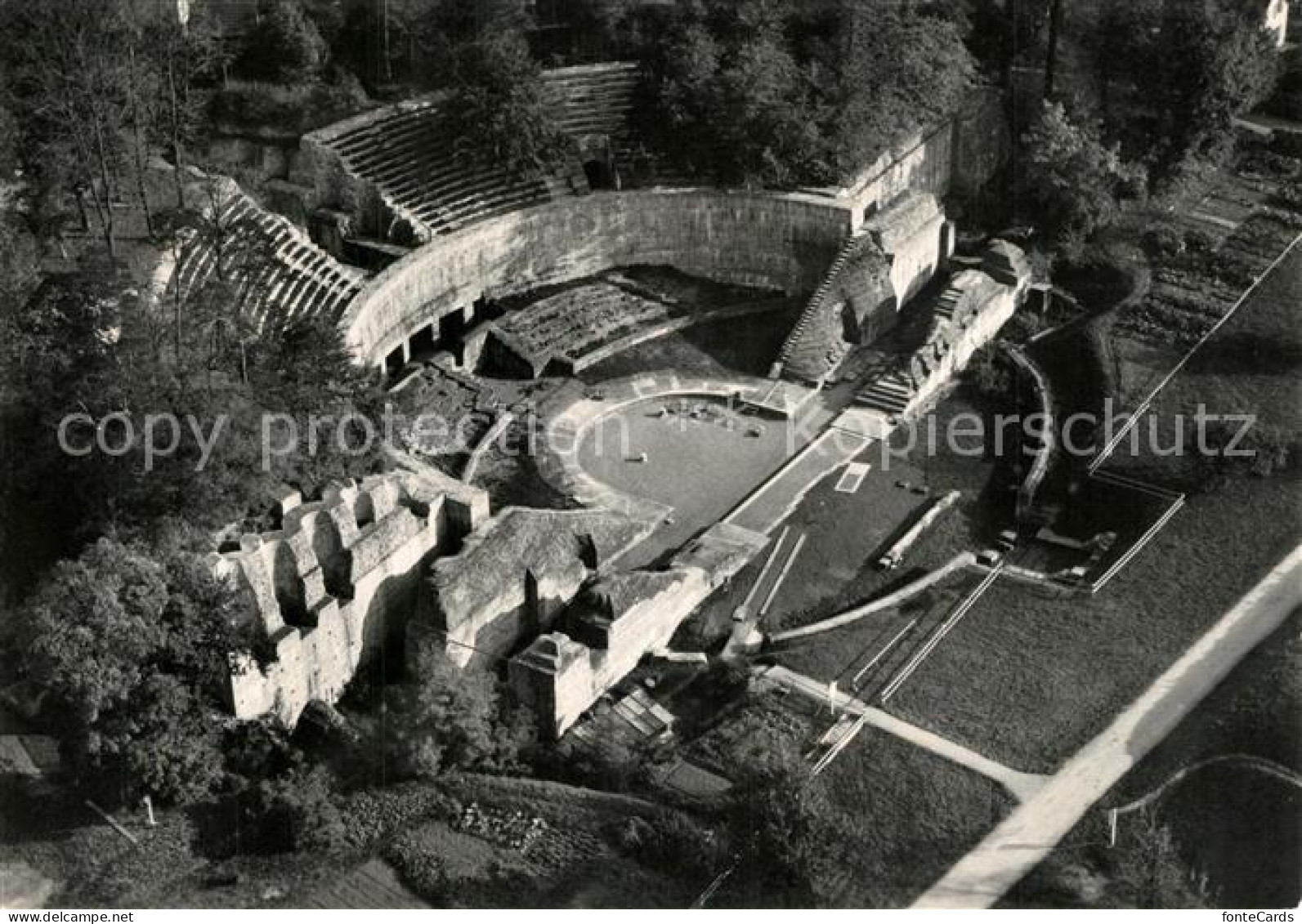 13244334 Augst Augusta Raurica Roemisches Theater Amphitheater Antike Staette Fl - Sonstige & Ohne Zuordnung