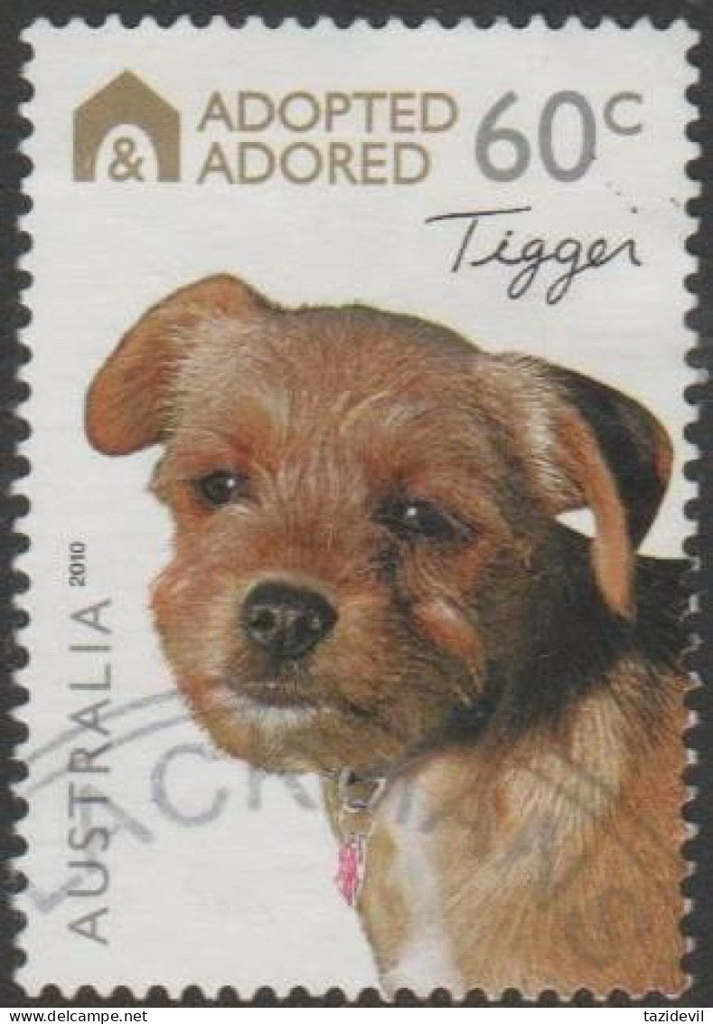 AUSTRALIA - USED 2010 60c Adopted And Adored Dogs - Tigger - Used Stamps