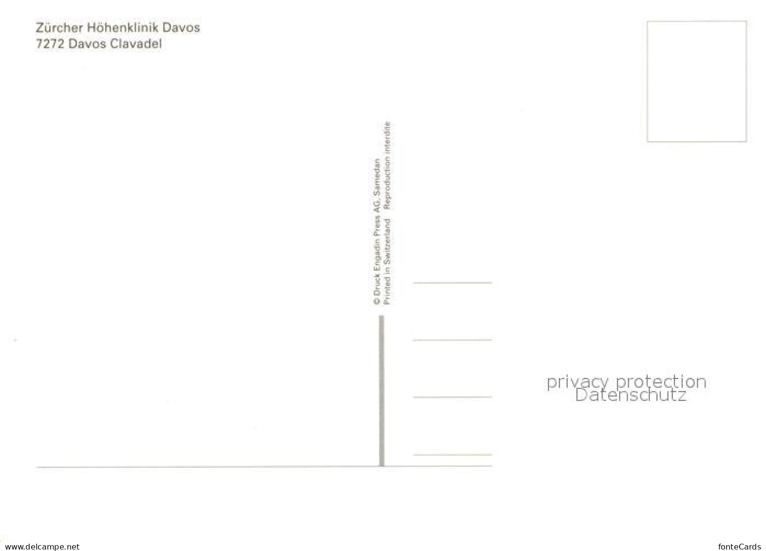 13241152 Clavadel Zuercher Hoehenklinik Davos Fliegeraufnahme Clavadel - Other & Unclassified