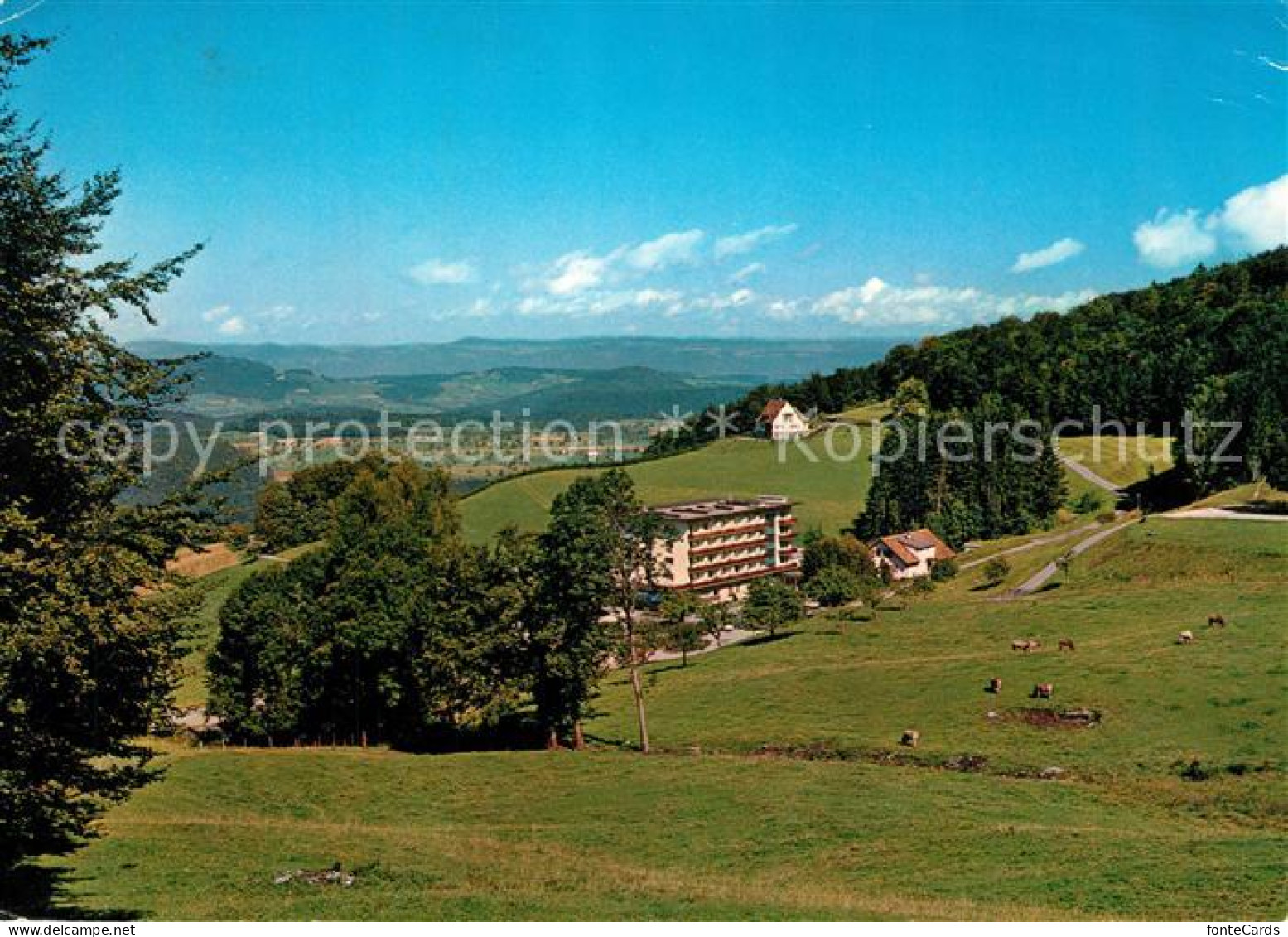 13241110 Laeufelfingen Kurhotel Bad Ramsach Landschaftspanorama Schwarzwald Laeu - Altri & Non Classificati