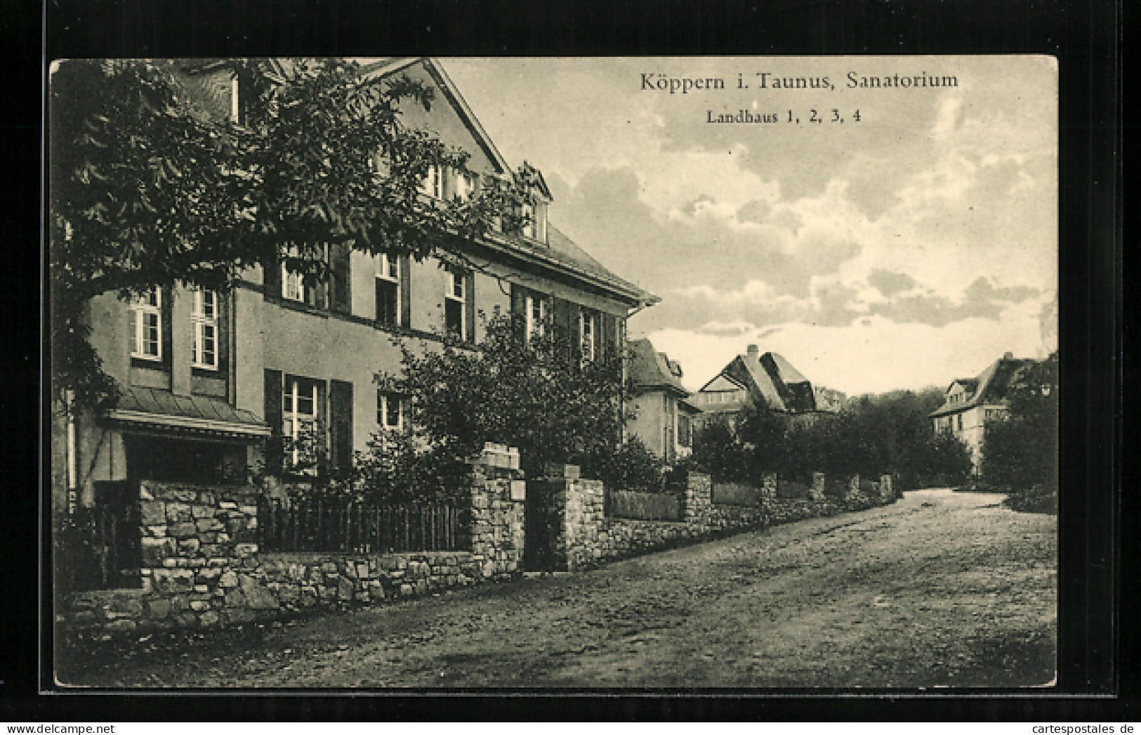 AK Köppern, Sanatorium, Landhaus 1, 2, 3 & 4  - Autres & Non Classés