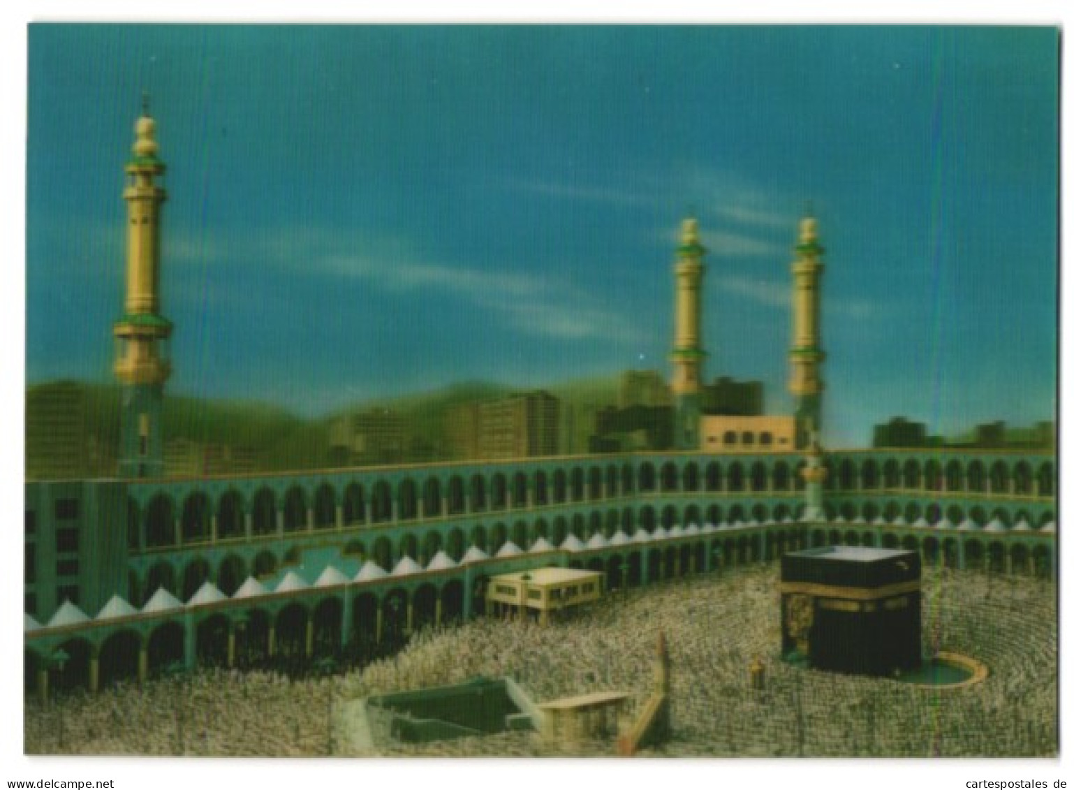 3D-AK Mecca, The Holy Ka`ba In The Center Of The Masjid Al-Haram In Mecca Al-Mukarramah  - Fotografia