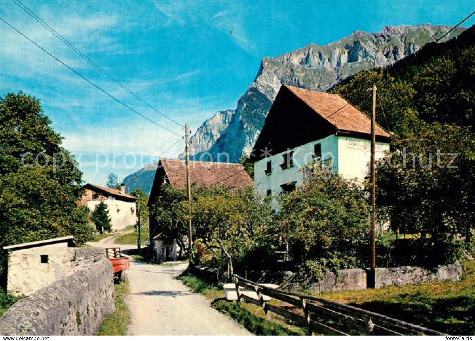 13239644 Maienfeld Rathaus Der Freien Walser Mit Heidehaus Alpen Maienfeld - Other & Unclassified