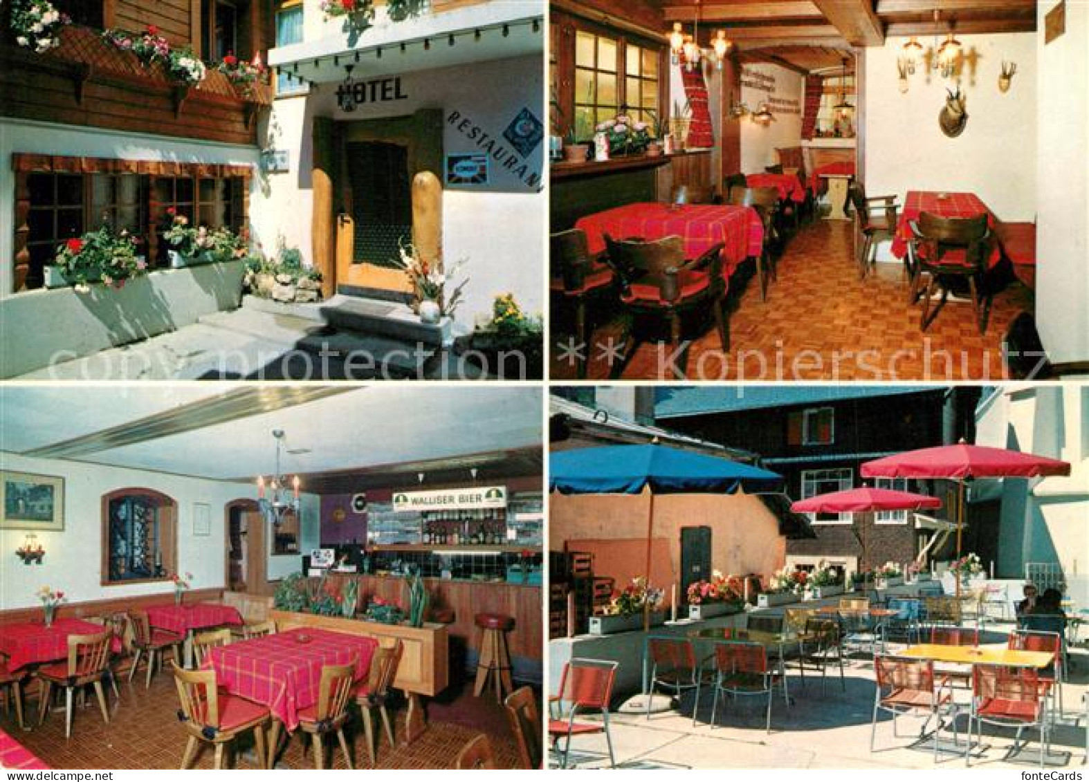 13239330 Leukerbad Hotel Restaurant Alpina Terrasse Leukerbad - Altri & Non Classificati