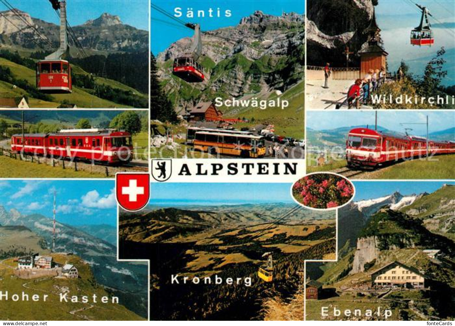 13238312 Appenzell IR Appenzeller Bahnen Saentis Schwaegalp Wildkirchli Kronberg - Sonstige & Ohne Zuordnung