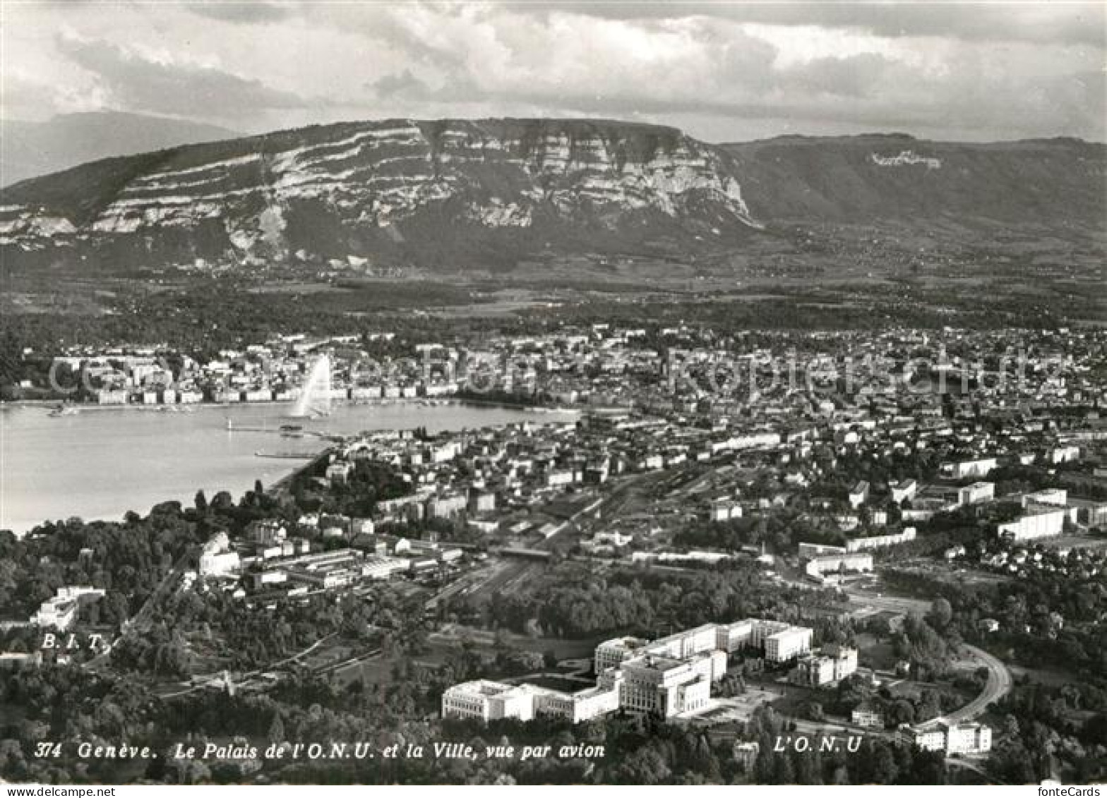 13238250 Geneve GE Fliegeraufnahme Mit See Geneve GE - Autres & Non Classés