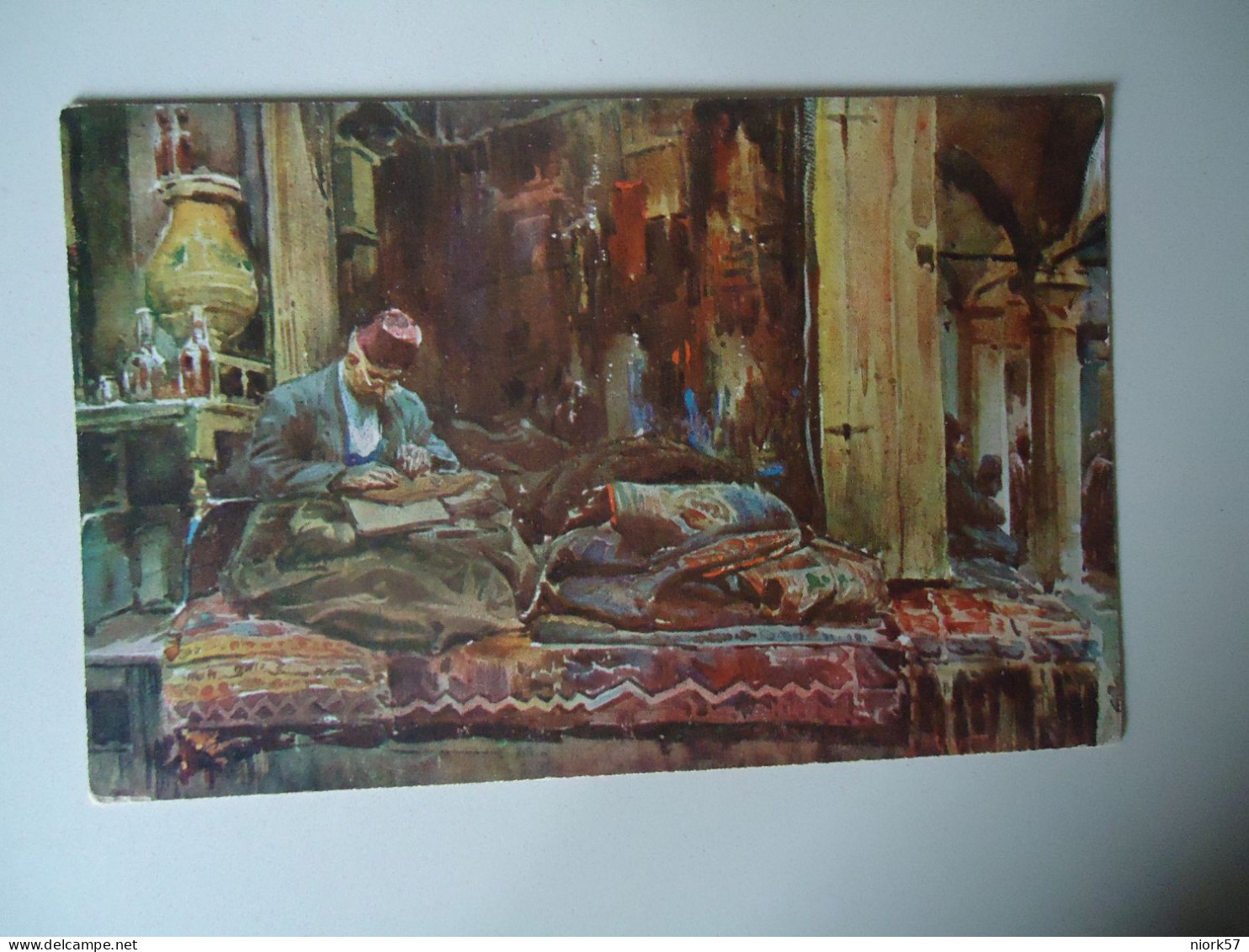 TURKEY   POSTCARDS  1955  ISTANBUL  TAPIS STOR PURCHASES 10% DISCOUNT - Turquie