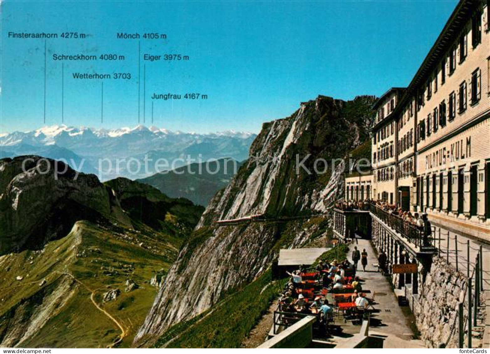 13237661 Pilatus Kulm Hotel Pilatus-Kulm Und Berner Alpen Pilatus Kulm - Altri & Non Classificati