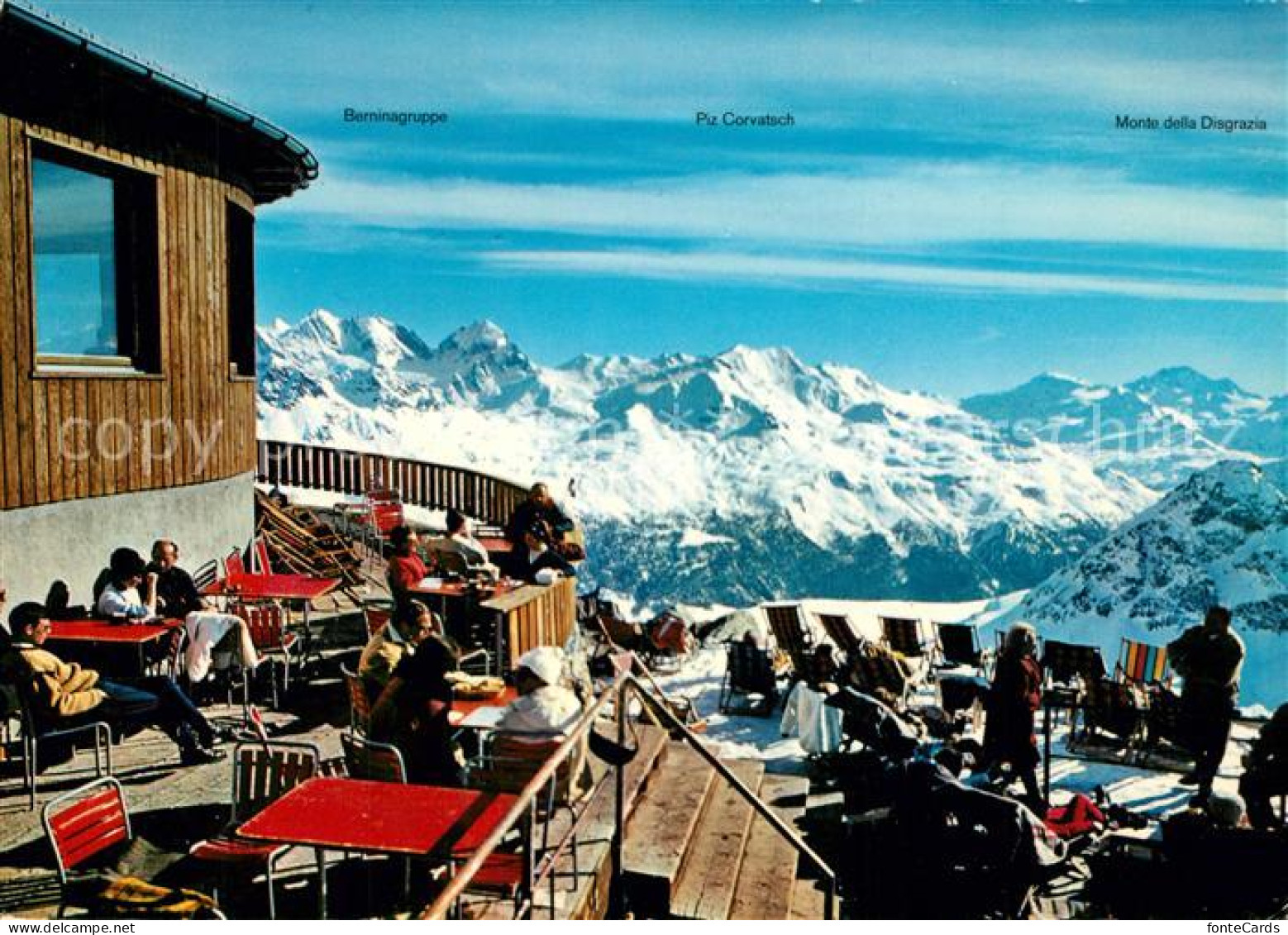 13237660 St Moritz GR Piz Nair Ggipfelrestaurant St Moritz GR - Sonstige & Ohne Zuordnung