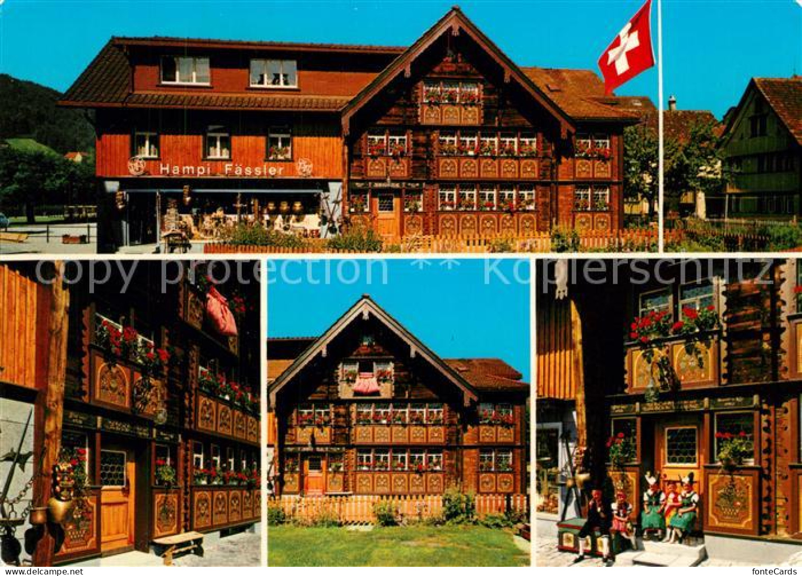13236684 Appenzell IR Bemaltes Haus Des Glockensattlers Hampi Faessler Appenzell - Autres & Non Classés