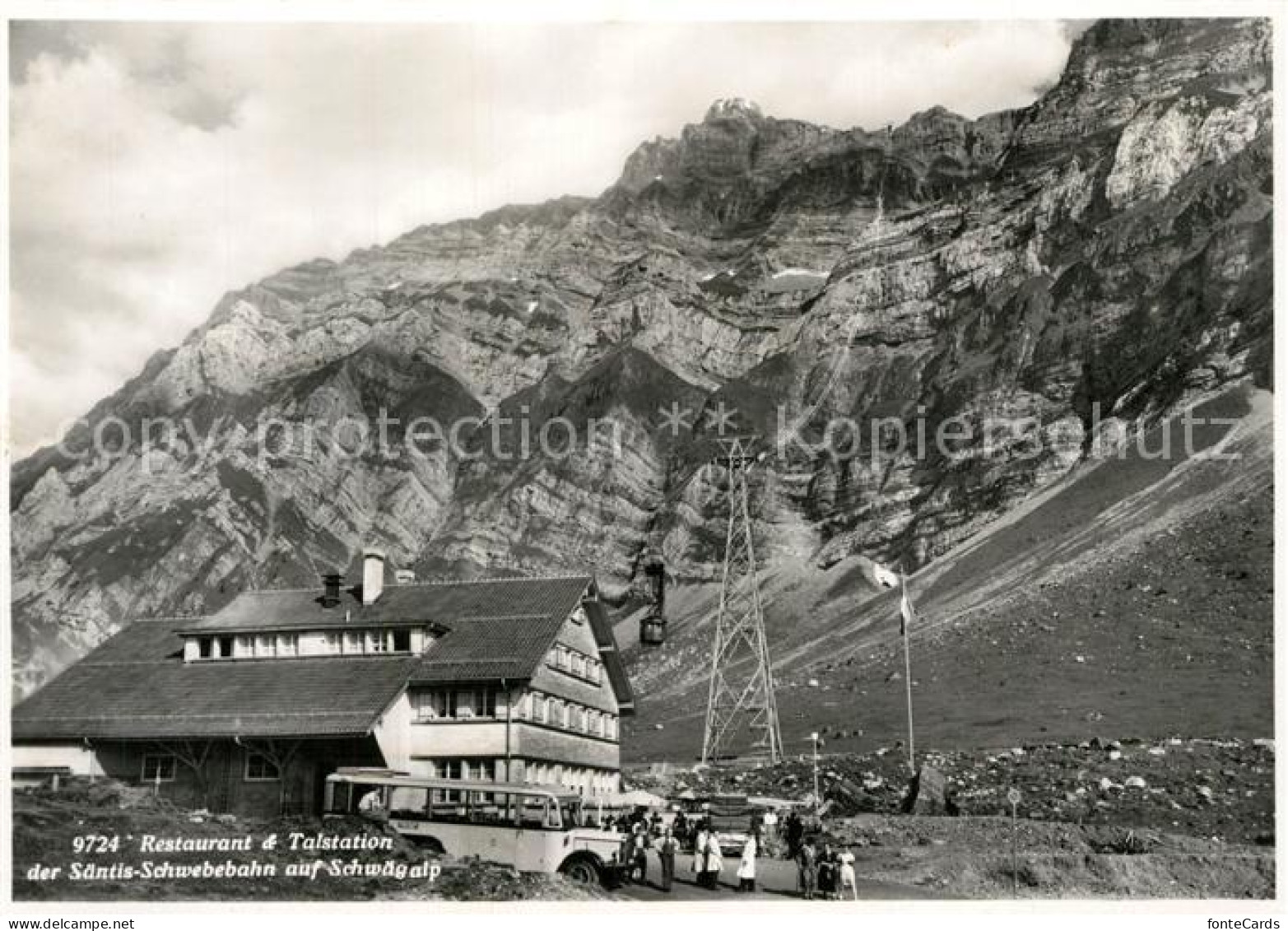 13236444 Schwaegalp AR Restaurant Talstation Saentis Schwebebahn Schwaegalp AR - Sonstige & Ohne Zuordnung