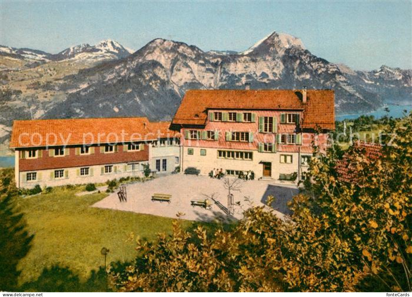 13235870 Filzbach Ferienheim Vom Blauen Kreuz Alpenpanorama Filzbach - Sonstige & Ohne Zuordnung