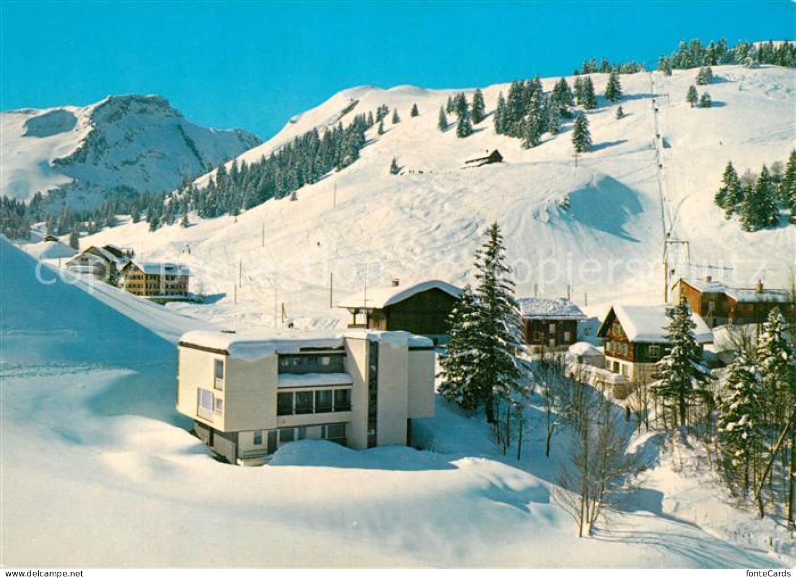 13235862 Stoos SZ Fronalpstock Skilift Wintersportplatz Alpen Stoos SZ - Altri & Non Classificati