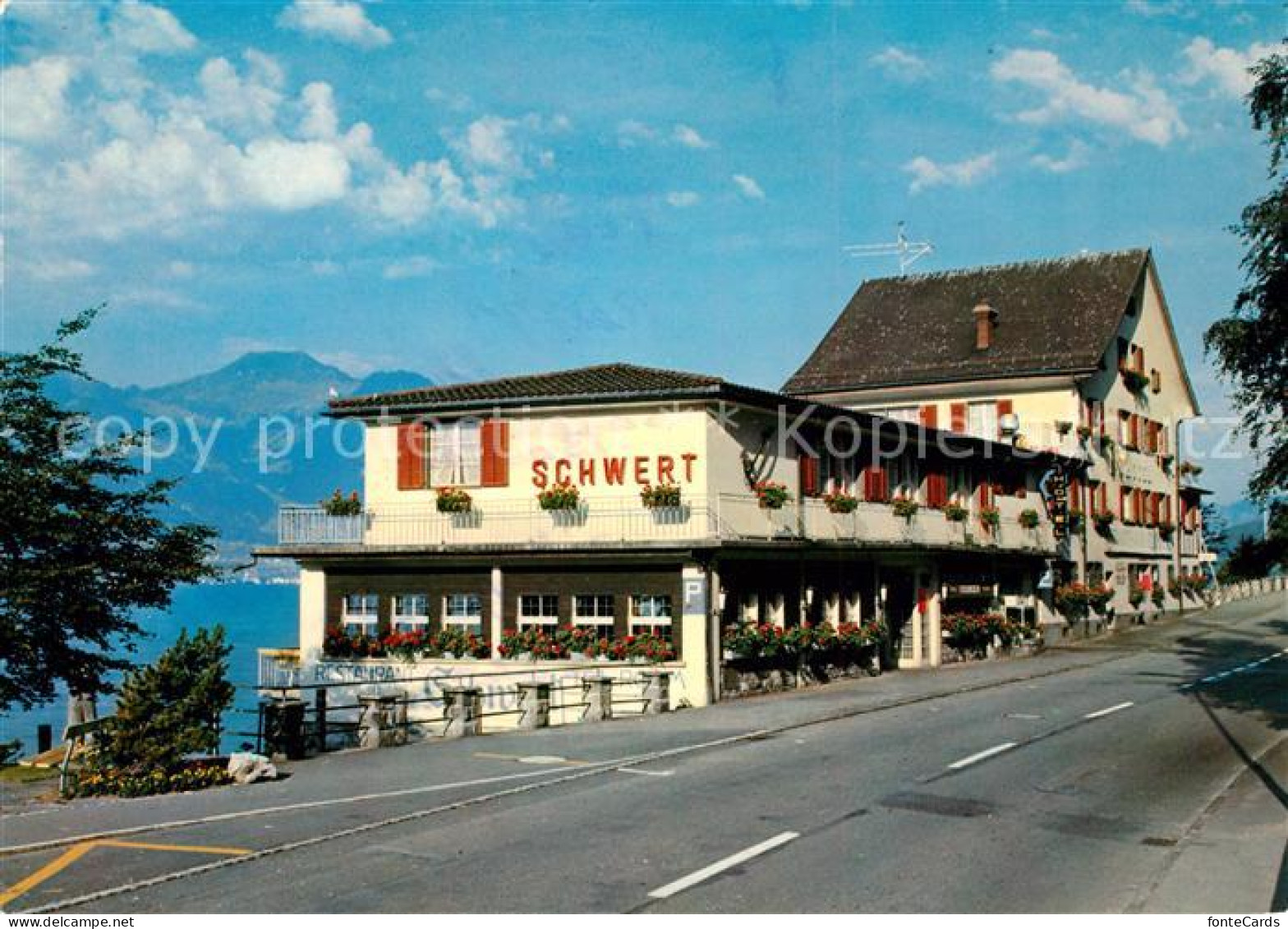 13235808 Gersau Vierwaldstaettersee Seehotel Schwert Gersau Vierwaldstaettersee - Altri & Non Classificati