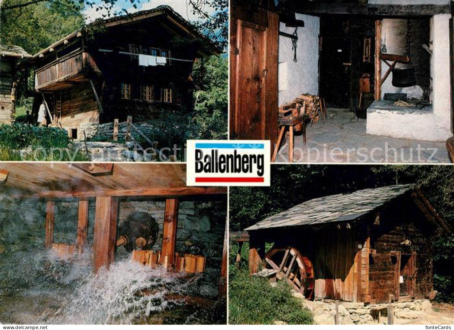 13235453 Brienz BE Baugruppe Wallis Im Schweizerischen Freilichtmuseum Ballenber - Autres & Non Classés