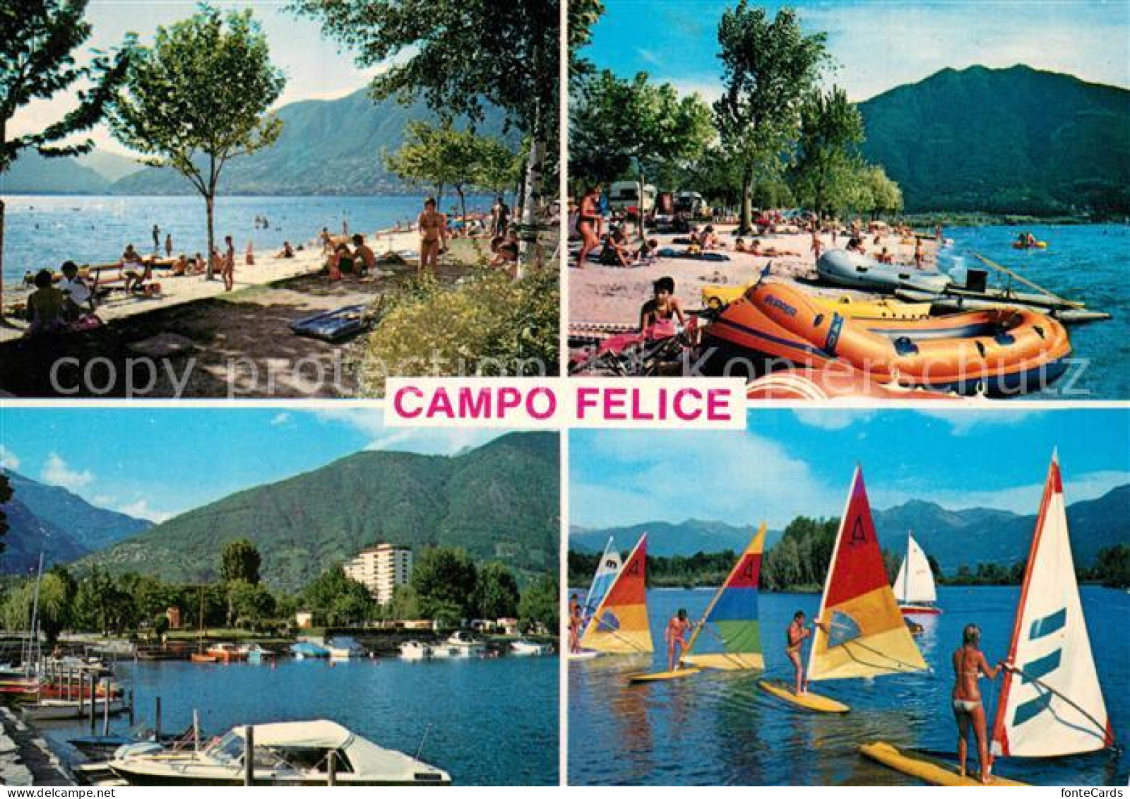 13235404 Tenero Campo Felice Camping Serfing Strand Tenero - Altri & Non Classificati