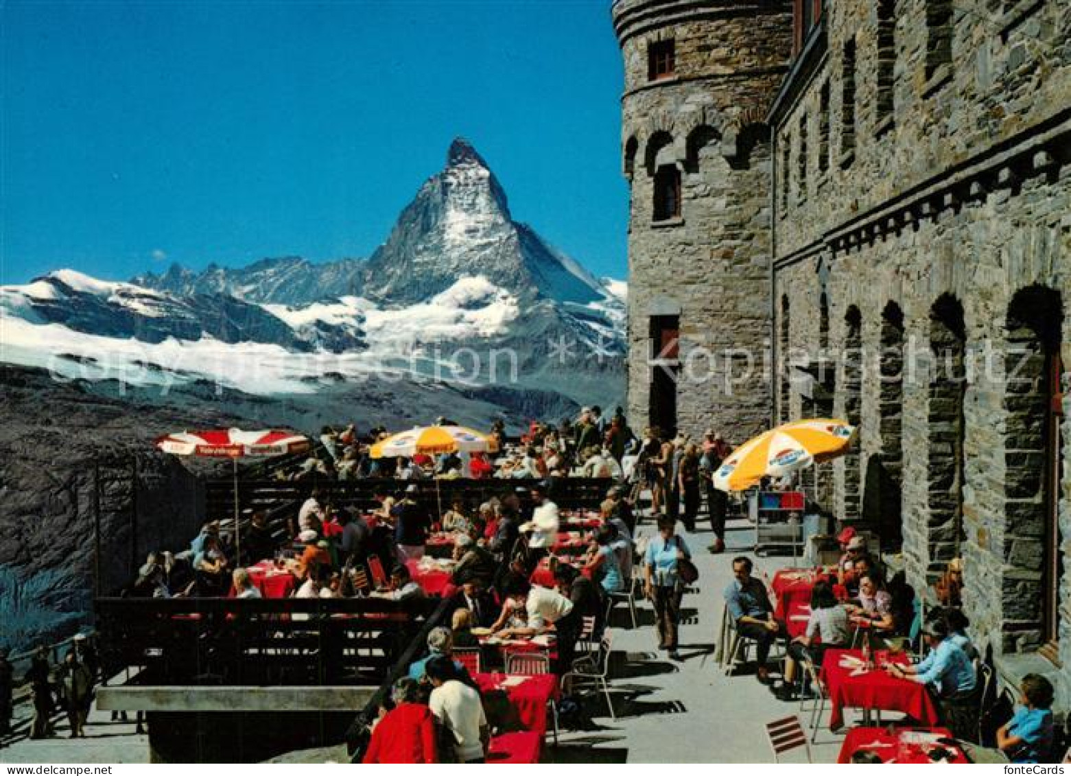 13235354 Zermatt VS Kulmhotel Gornergrat Matterhorn Zermatt VS - Andere & Zonder Classificatie