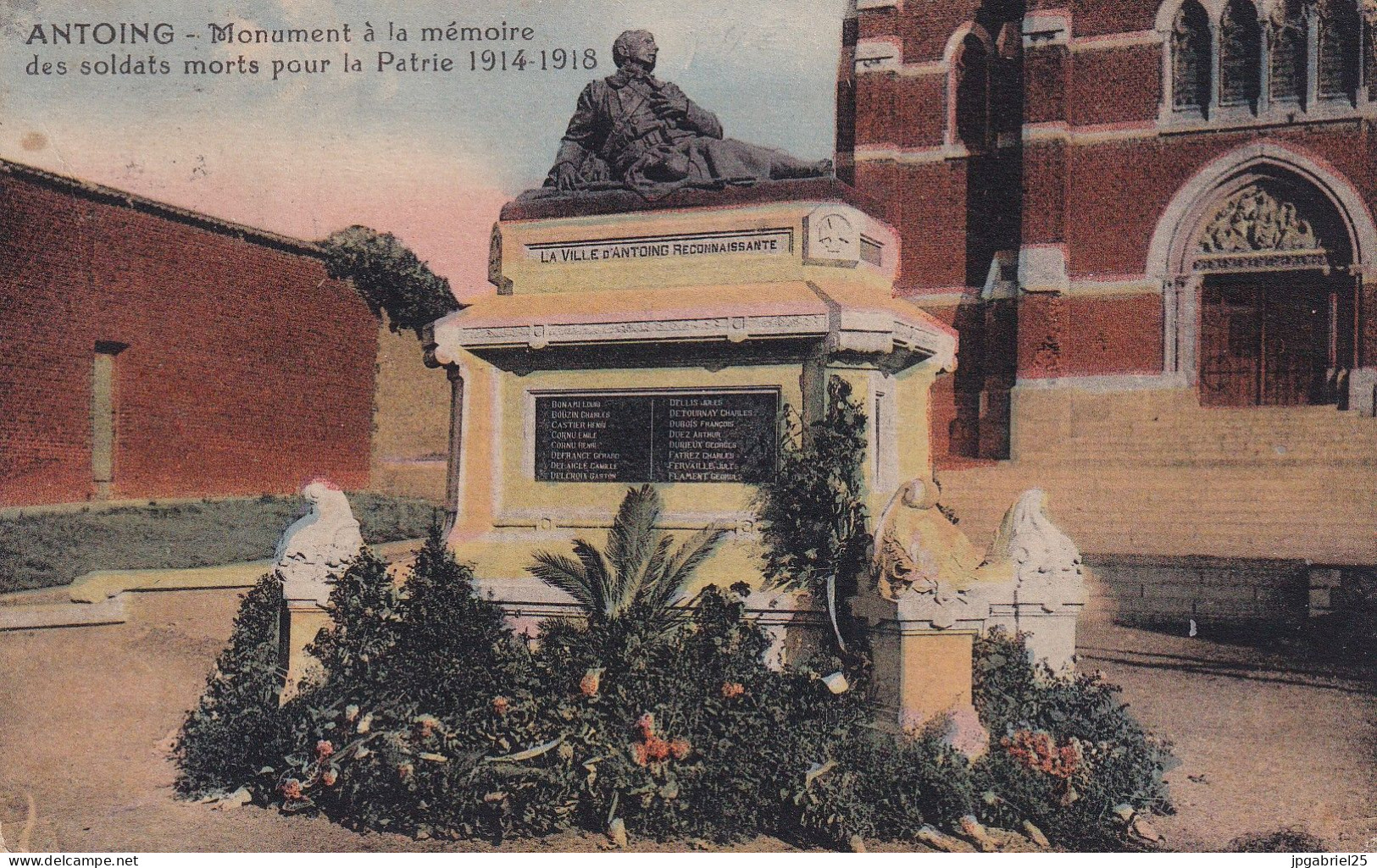 LAP Antoing Monument A La Memoire Des Soldats Morts Pour La Patrie 1914-1918 - Antoing