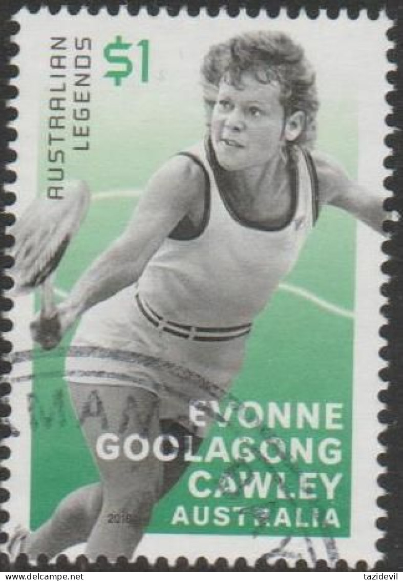 AUSTRALIA - USED 2016 $1.00 Legends Of Tennis - Evonne Goolagong Cawley - Gebraucht